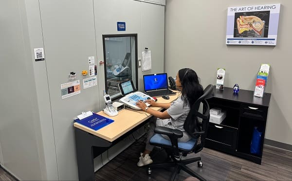 lace-sec-img Earwax removal patient area at Clarity Hearing Of Texas